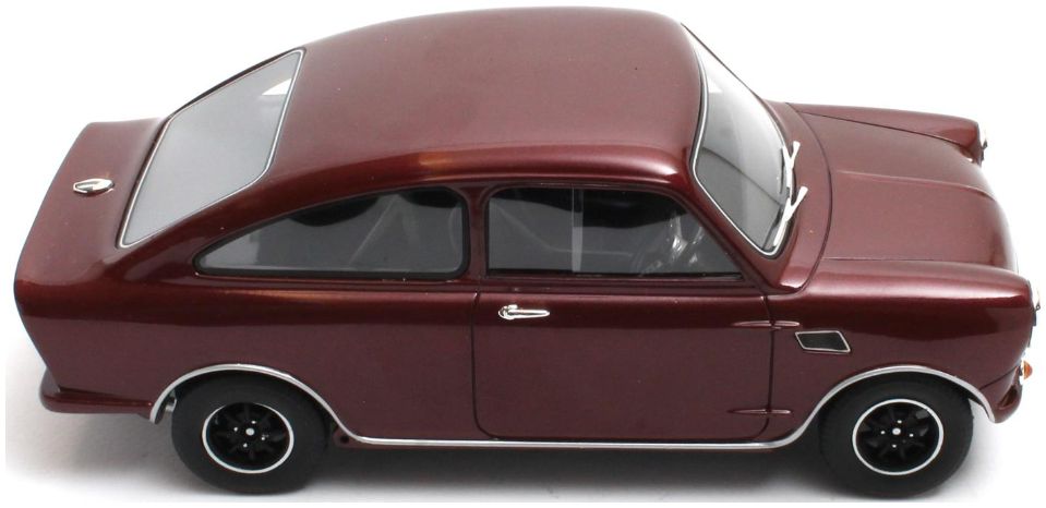 Mini Broadspeed Red Metallic 1:18th Scale Model by Cult Models