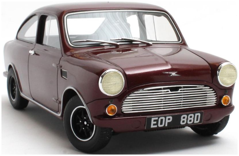 Mini Broadspeed Red Metallic 1:18th Scale Model by Cult Models