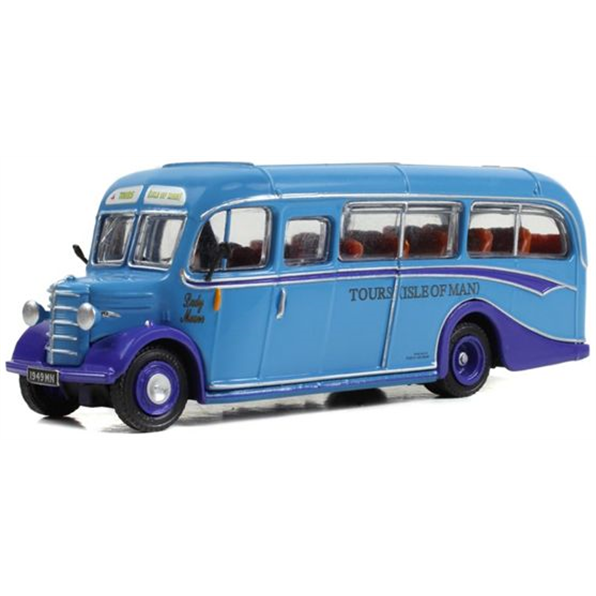 Bedford OB Coach 1949 MN Tours (Isle of Man) Douglas 1:76th Scale