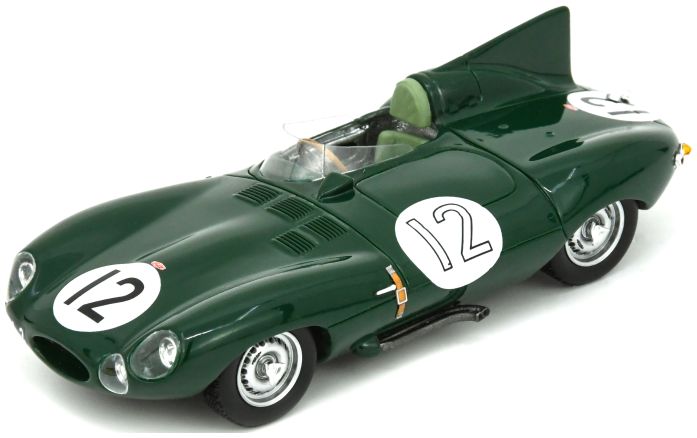 1:43 Scale Jaguar D #12 Le Mans 24H 1954 S. Moss/ P.Walker by Spark Model