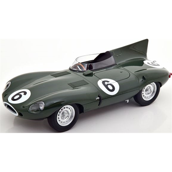 Jaguar D-Type Longnose #6 Winner 24h Le Mans 1955 1:18th Scale