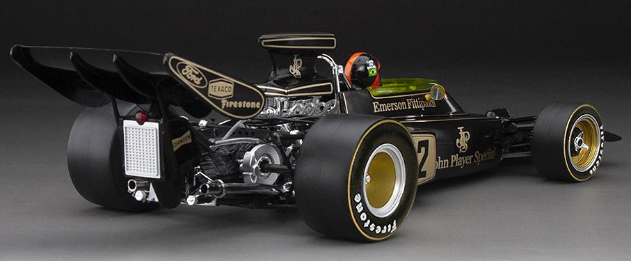 Lotus 72D #32 Emerson Fittipaldi 1972 Belgian GP Winner Limited Edition 1:18th Scale