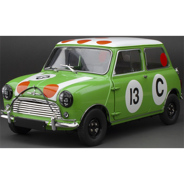 1:12th Scale Mini Cooper S #13 Aaltonen/Holden Winner 1966 Gallaher 500 by Sunstar Models